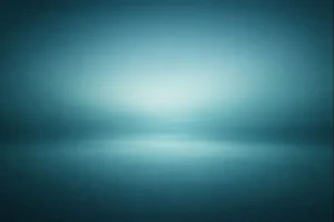 Abstract teal ocean background with calm water and soft gradient sky, used as a burnout recovery page header image.