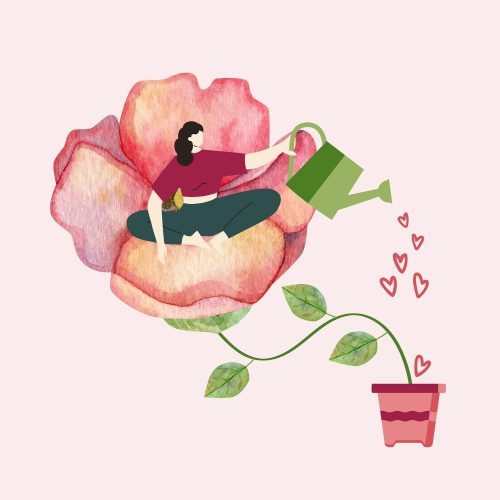 Taking the time for self care and nurturing Taking the time for self care and nurturing